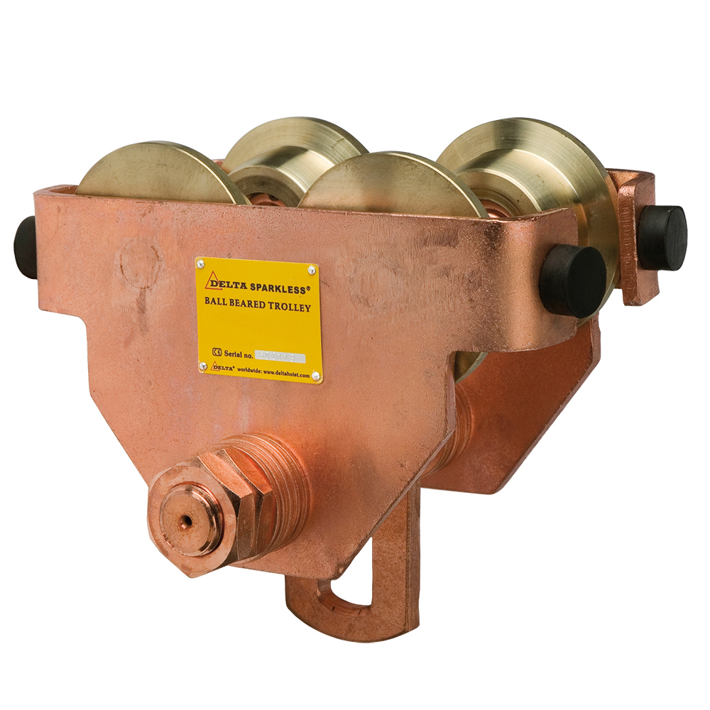 Funkenarmes Handfahrwerk