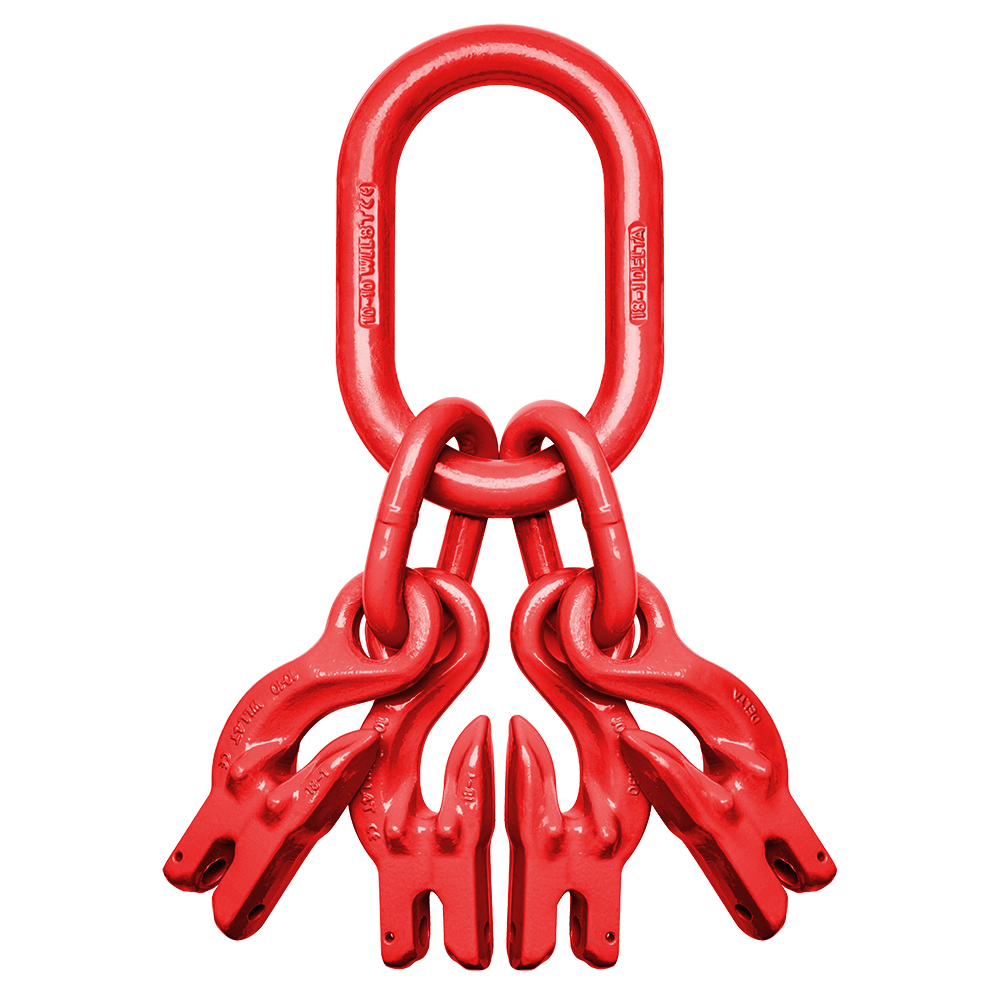 Aufhängering mit Verkürzungshaken - GK 8 - 4-Strang